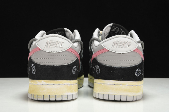 dunk low prm sb "cashew nut flower fl002