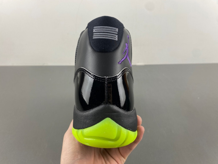Air Jordan 11 GS Black/Barely Volt IB1378-001