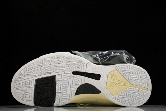 nike kobe 5 protro undefeated rice white db4796-101