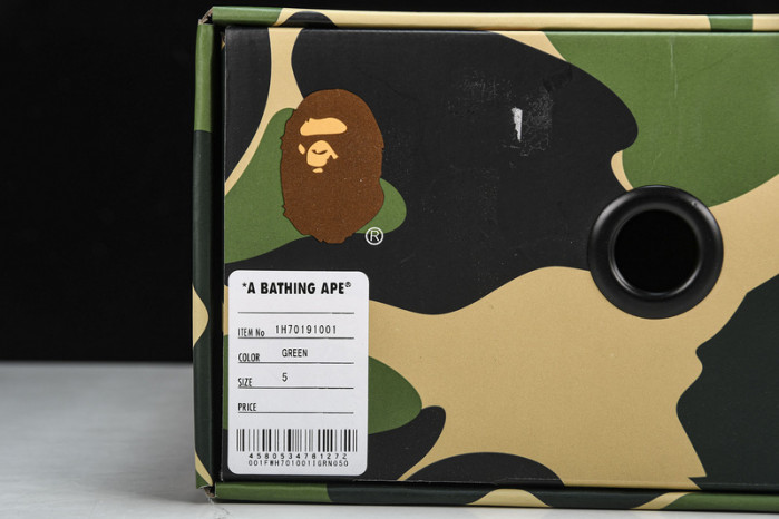a bathing ape bape sta low copshoe bp-037