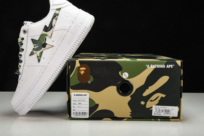 a bathing ape bape sta low copshoe bp-016