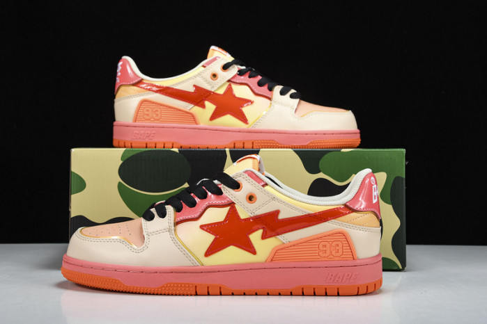 a bathing ape bape sta low copshoe bp-052