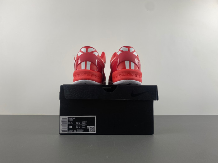 nike kobe 8 protro “university red” hf9550-600