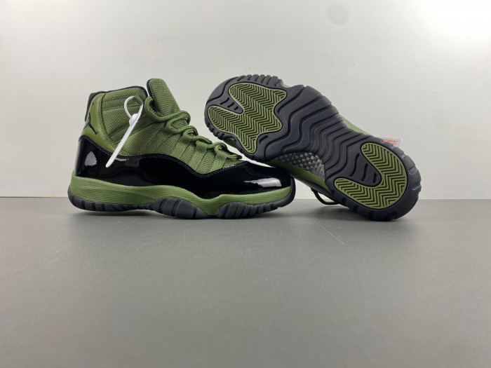 air jordan 11 "hunter green" ct8012-300