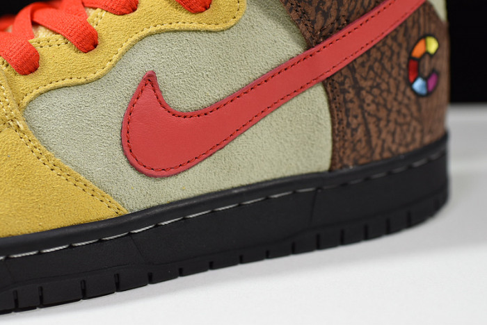 color skates x dunk high sb 