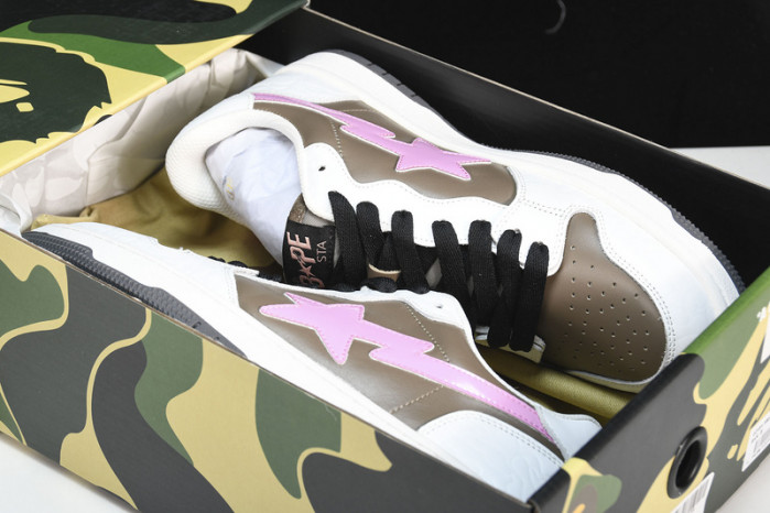 a bathing ape bape sta low copshoe bp-185