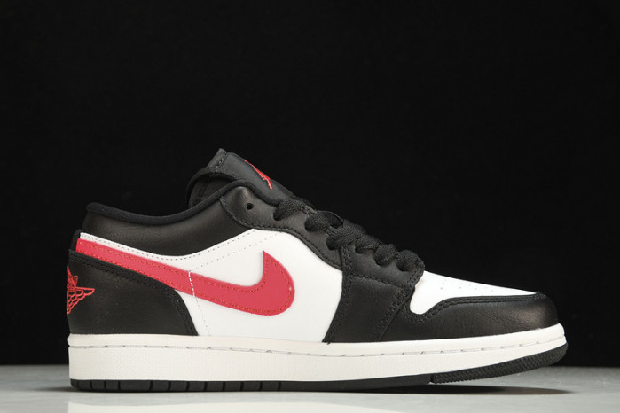 jordan 1 low black siren red (w) - dc0774-004