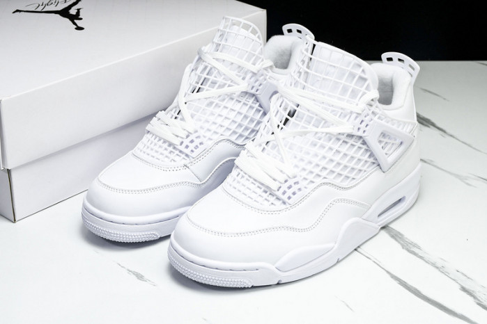 Air Jordan 4 NET "White" fn7251-107