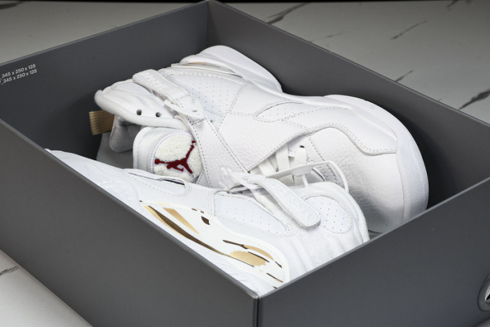 jordan 8 retro ovo white - aa1239-135