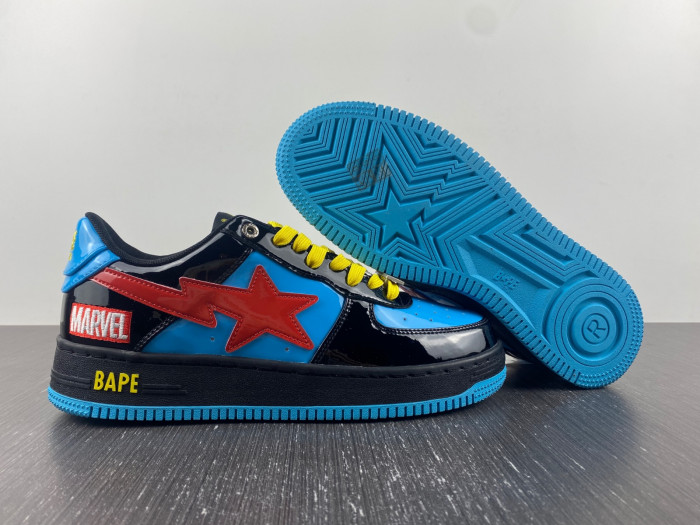 a bathing ape bape sta low copshoe bp-198