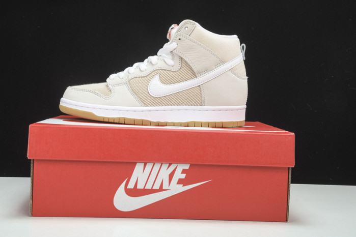 nike sb dunk high unbleached pack da9626-100
