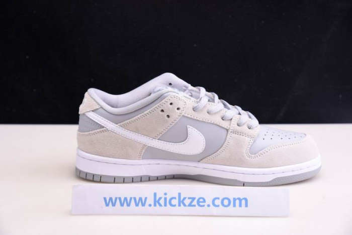 nike sb dunk low summit white wolf grey - ar0778-110