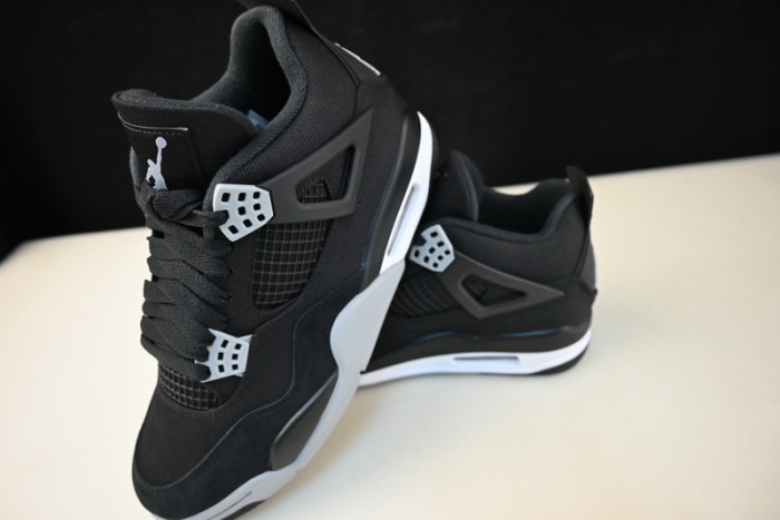 air jordan 4 black canvas dh7138-006