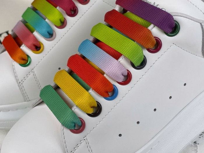 ale*d*r M*Q*en sole sneakers colorful laces kickze-2