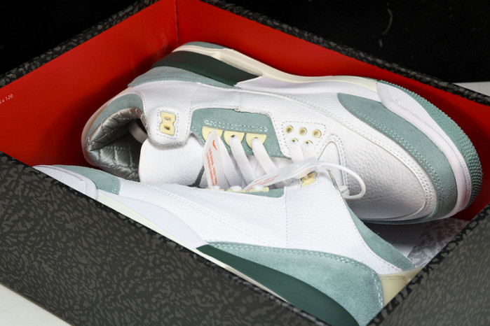 air jordan 3 white green ct8532-130