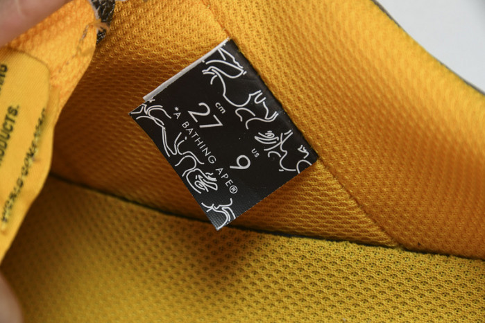 a bathing ape bape sta low copshoe bp-058