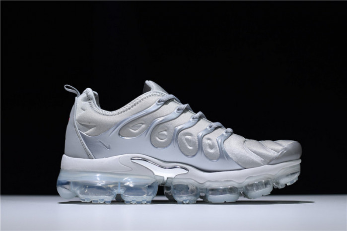 nike vapormax plus “triple white” pure platinum mens 924453-100