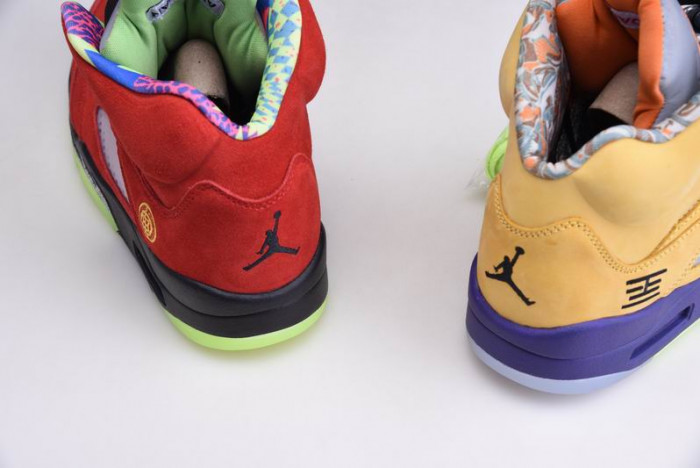 air jordan 5 solar orange what the cz5725-700