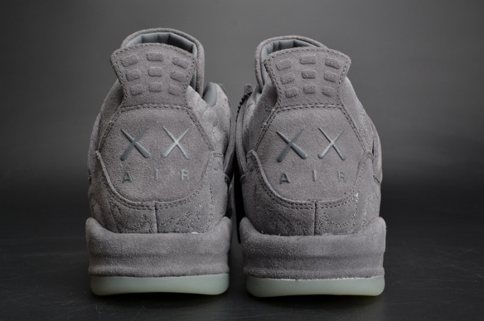 kaws x air jordan 4 “cool grey” 930155-003