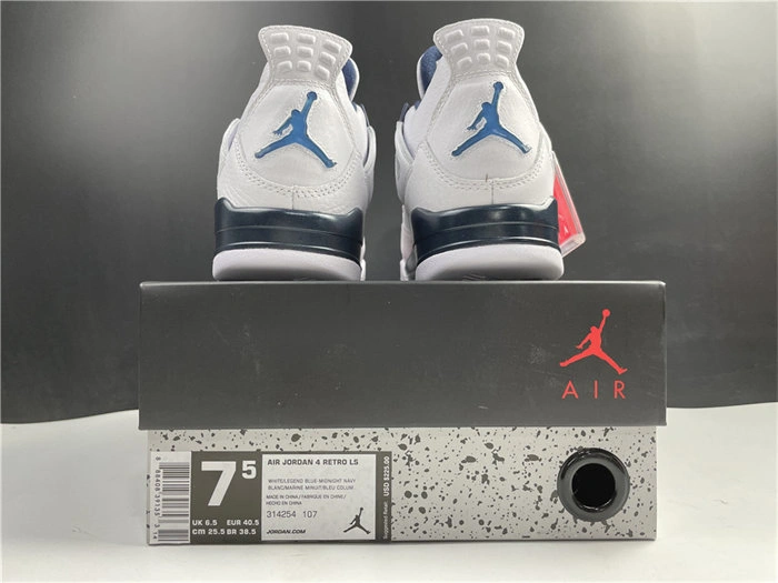 Jordan 4 Retro Columbia 314254- Attractive 3901