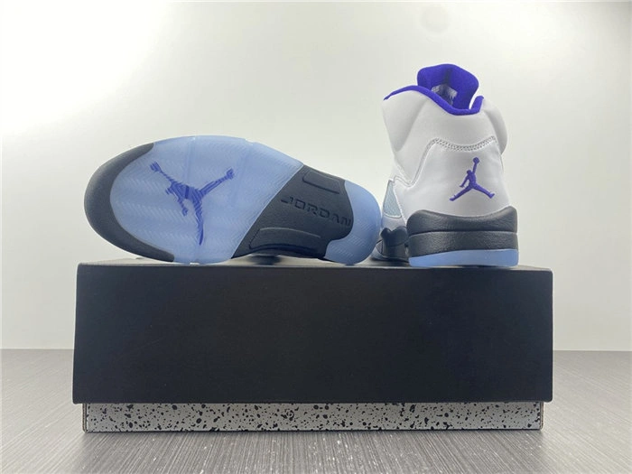 Upgraded Jordan 5 Retro Dark Concord DD0587- 4005