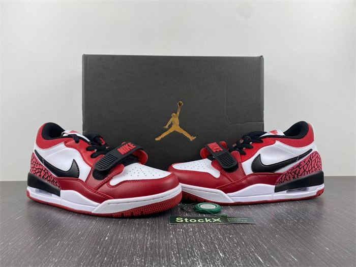 SmoothTexture Jordan Legacy 312 Low Chicago Red. CD7069-116. 4205