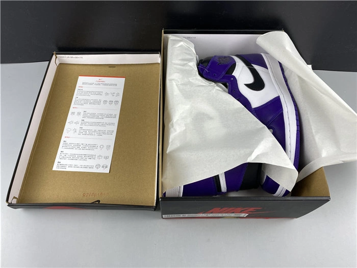 Jordan1 Retro Court Purple White 555088- SunProtective 3740