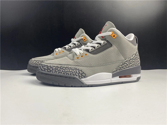 Unique Jordan3 Cool Grey CT8532- 3844