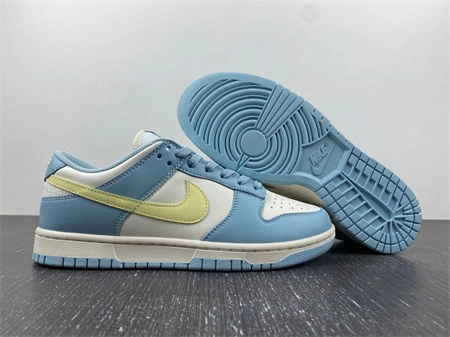 OnTrend Nike Dunk Low Ocean Bliss Citron Tint DD1503- 4639