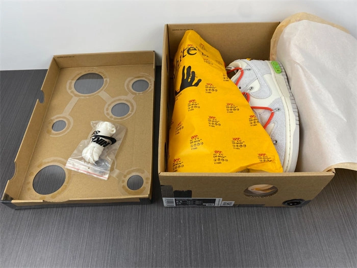 Reliable Nike Dunk Low Off-White Lot 13 DJ0950- 5056