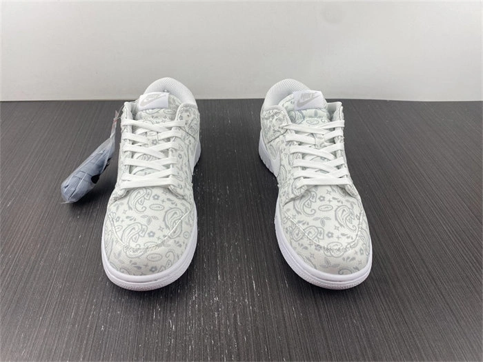 Nike Dunk Low White Paisley DJ9955- FastDry 4733