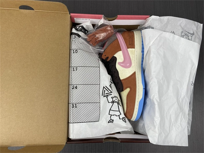 Affordable Nike Dunk Mid Social Status Free Lunch Chocolate Milk DJ1173- 4743