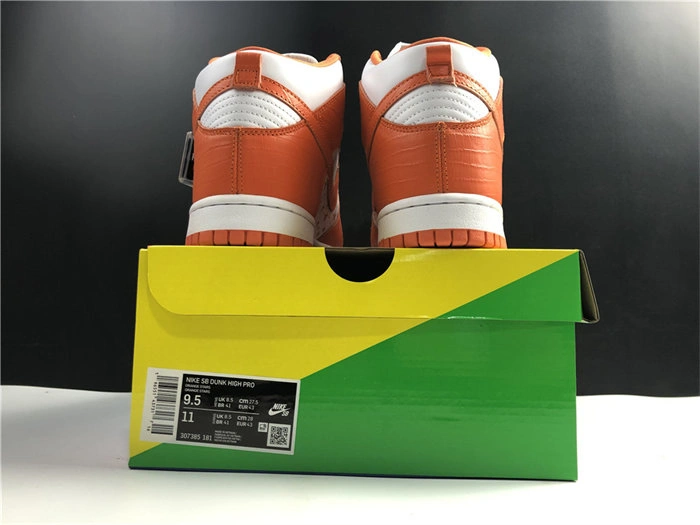 Nike SB Dunk High Supreme Orange 307385- Effortless 4937