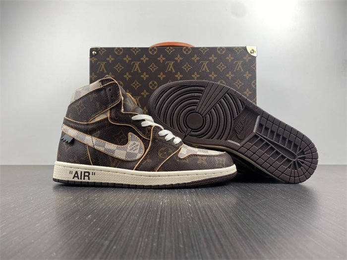 OFF-WHITE x Air Jordan 1 LV. Durable 3576